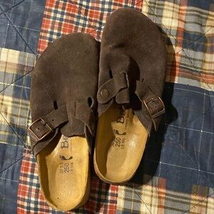Birkenstock Betula Mules. Brown size 39/8.5-9